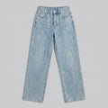 Sierra | Women's Jeans High Waist, Straight Leg, Glittering Fabric
