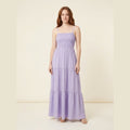 Soleil boho summer dress lilac