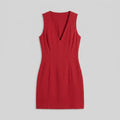Sora | V-Neck Dress Sleeveless, Regular Fit, 100% Polyester Summer Dress