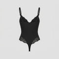 Svelte | Lace Bodysuit Deep V-Neck, Breathable High-Stretch Design