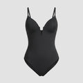 Svelte one-piece swimsuit black