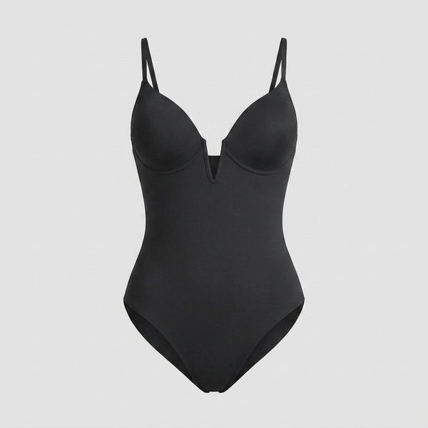 Svelte one-piece swimsuit black