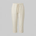 Talia Capri Pants | Linen, Loose Fit, Cropped Tapered