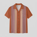 Talon | Vintage Camp Collar Shirt Lightweight Polyester, Tall Fit, Short Sleeve