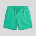 Talon Mens Swim Trunks | Textured Fabric, 7-Inch Length, Green