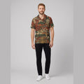 Taro | Folk Motifs Shirt Tall Fit, Short Sleeve,