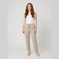 Teddy | Women's Pants Lightweight Linen Blend, Elastic Waist