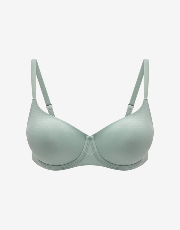Tempura T-Shirt Bra air sage front view