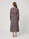 Violet | Women’s Wedding Guest A-Line Maxi Dress