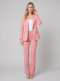 Vita women's suit pink tailored blazer and trousers on model