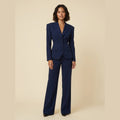 Wanda women's suit navy blue
