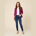 Waverly purple blazer