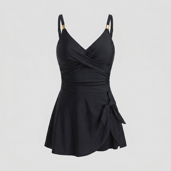 Waves swimdress black
