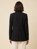 Wina | Black Blazer Structured Design for Women, Versatile and Stylish