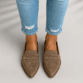 Rosa Loafers for Women | Elegant PU Leather, Orthopedic Comfort