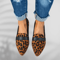 Rosa Loafers for Women | Elegant PU Leather, Orthopedic Comfort